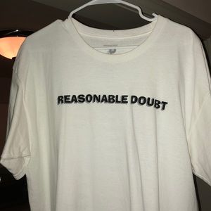 Jay-Z Reasonable Doubt 20th Anniversary Tee